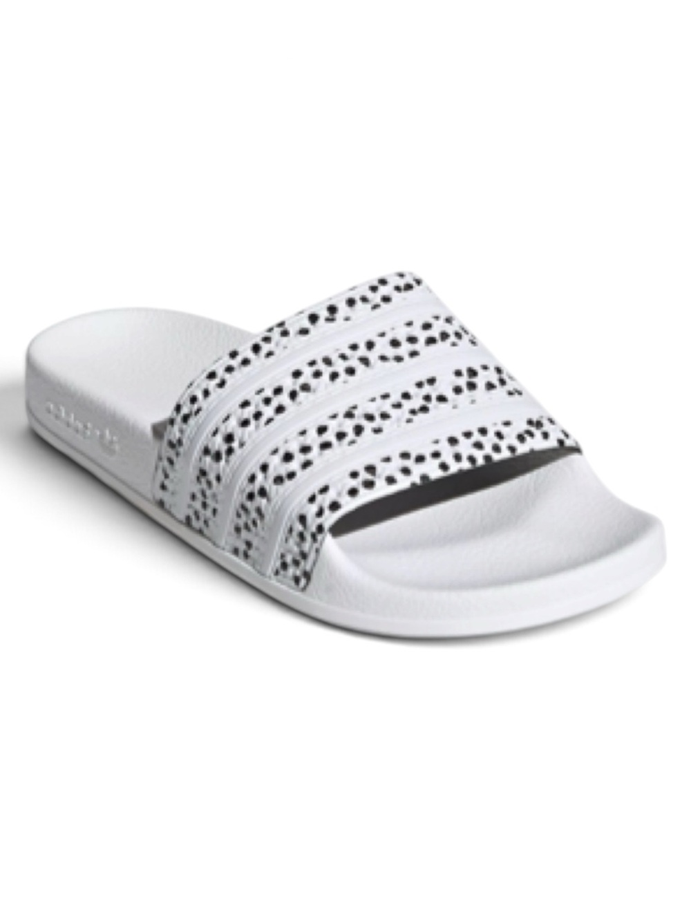 ADIDAS ADILETTE SLIDE “POLKA-WHITE” SIZE 7